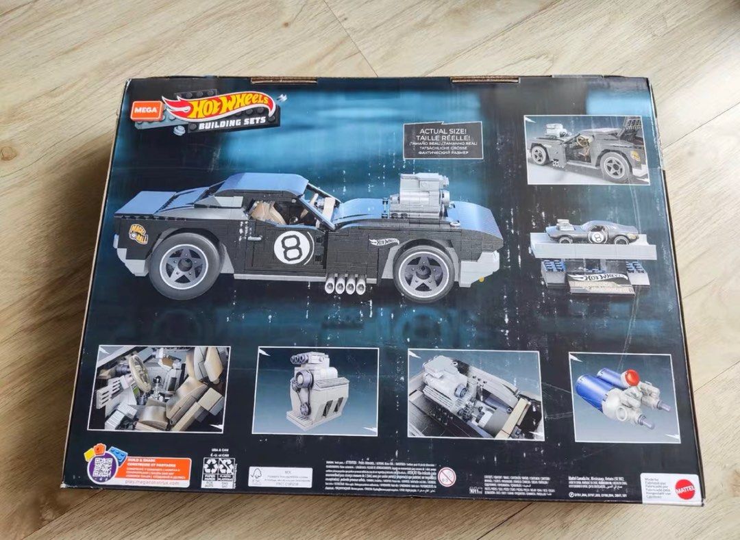 MEGA CONSTRUX HOT WHEELS RODGER DODGER VEHICLE CONSTRUCTION SET Hobbies Toys Toys Games