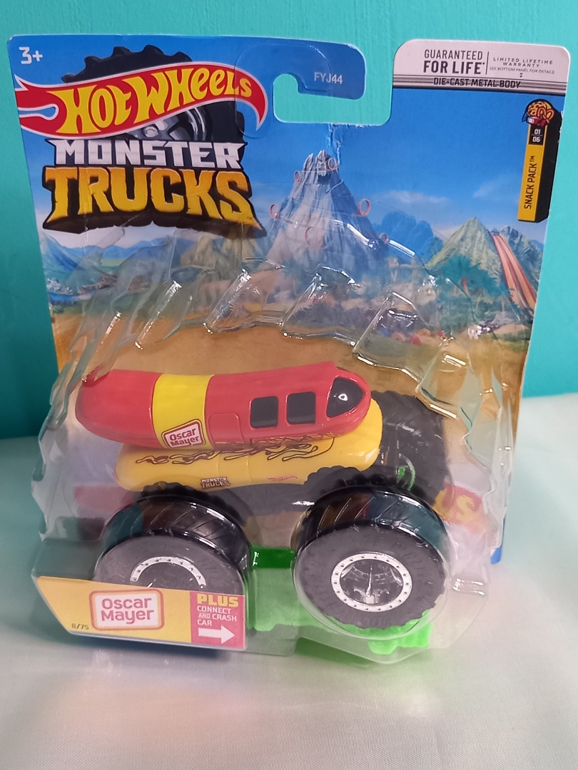 Oscar Mayer Mattel Hot Wheels Monster Truck Toy On Carousell
