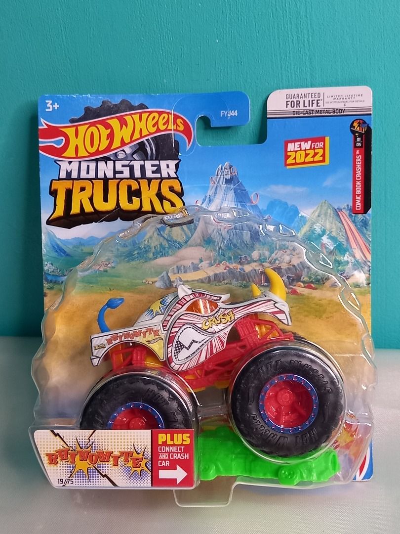 RHINOMITE Mattel Hot Wheels Monster Truck Toy Hobbies Toys Toys Games On Carousell