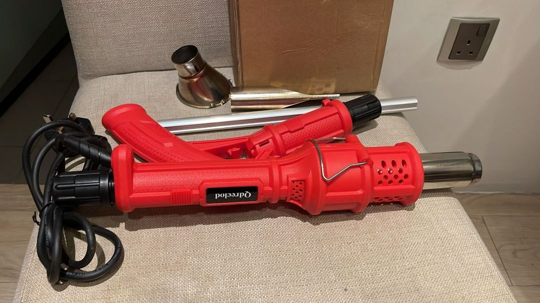 2816 ELECTRIC WEED BURNER BURNING GRASS DETACHABLE TORCH SHAPE THERMAL TRIMMER HOT AIR LAWN