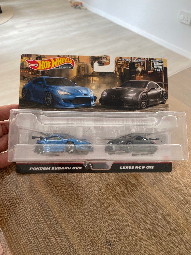 Hot Wheels Pandem Subaru Brz Lexus Rc F Gt Twin Pack Hobbies Toys Toys Games On Carousell