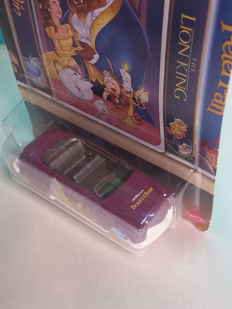 49 Merc 2003 Mattel Hot Wheels Disney Beauty And The Beast Toy Car On Carousell