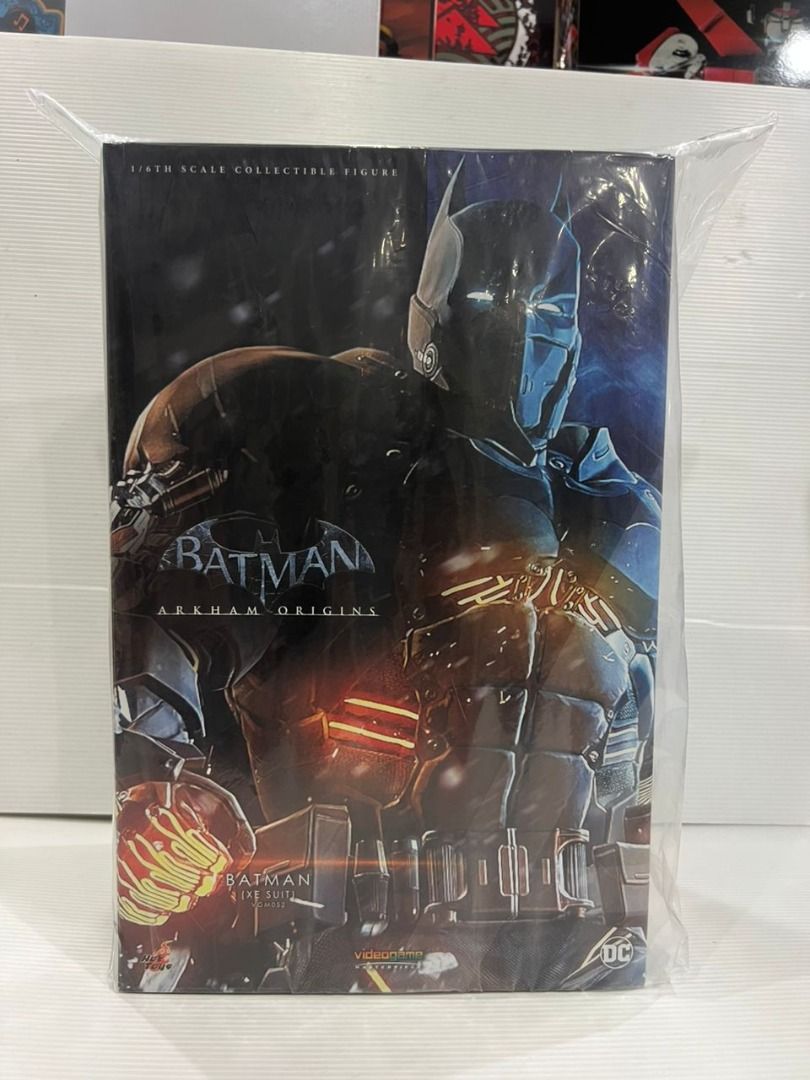HOT TOYS VGM BATMAN ARKHAM ORIGINS BATMAN XE SUIT TH SCALE COLLECTIBLE FIGURE Hobbies