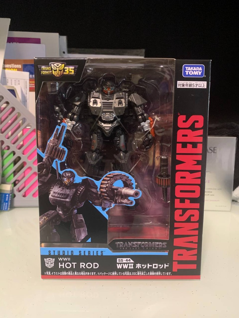Transformers Studio Series Deluxe Wwii Hot Rod Bnib Japanese Ver Hobbies Toys Toys