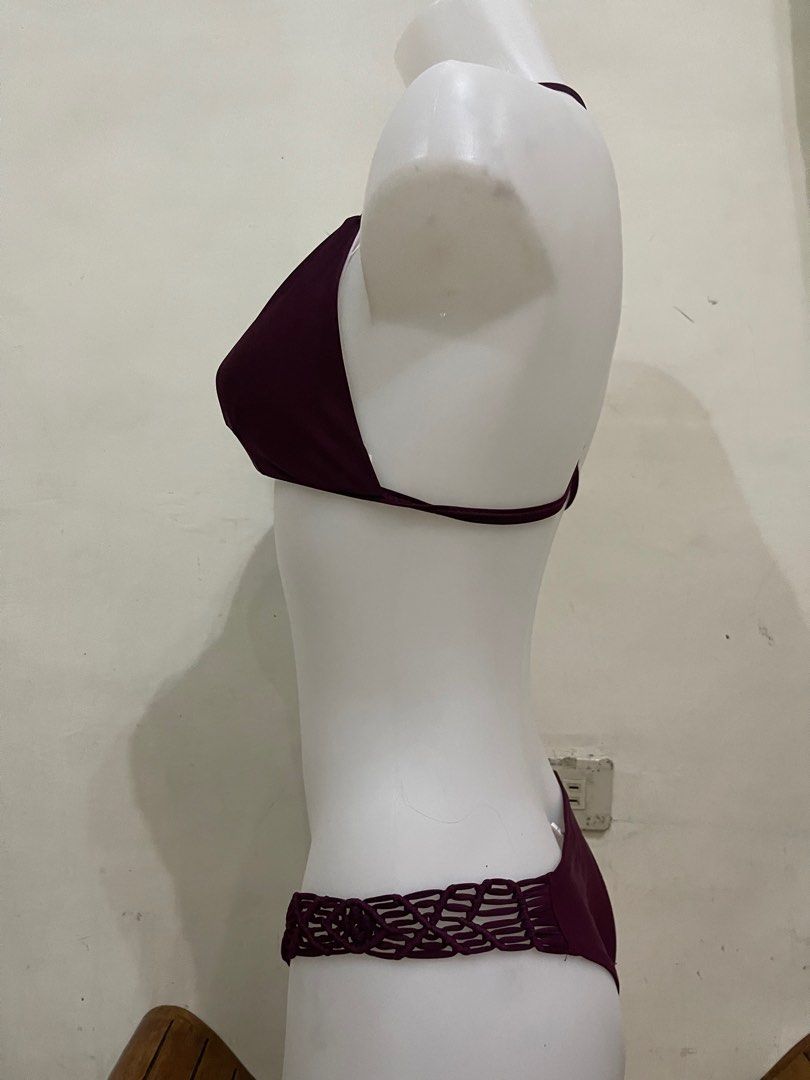 Maroon Sexy Bikini Women S Fashion Swimwear Bikinis Swimsuits On