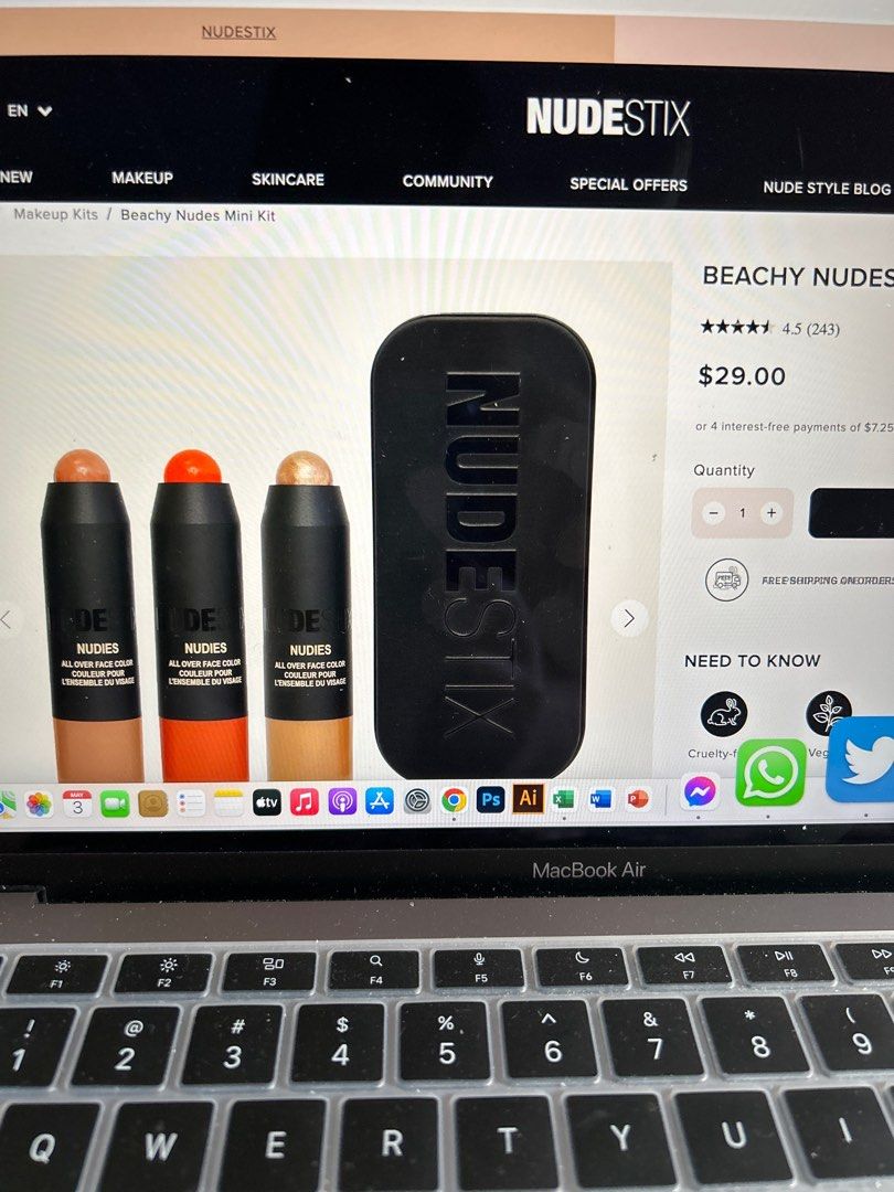 Nudestix Mini Nude Skin Kit On Carousell