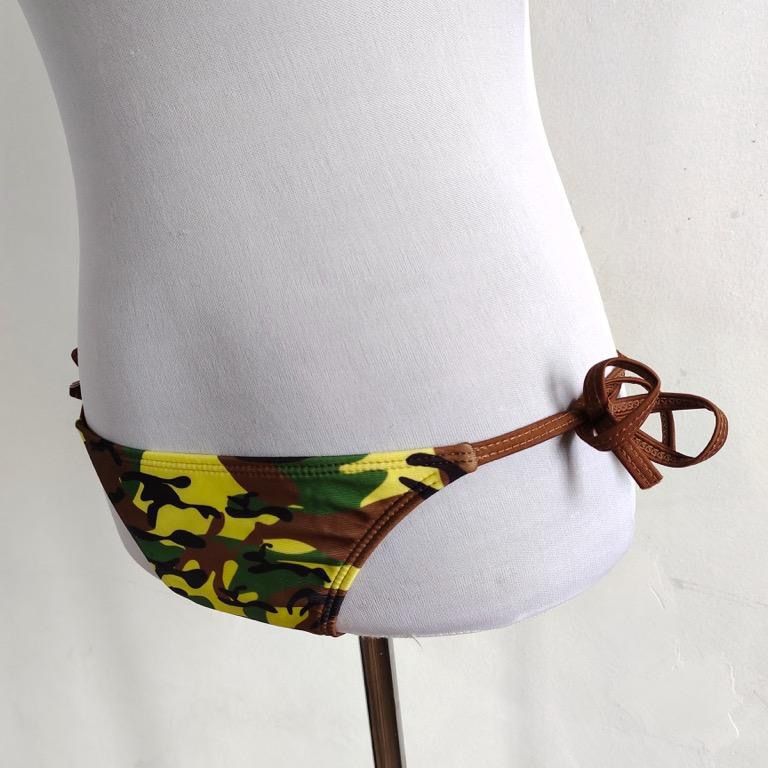 Army Camouflage Triangle Bikini On Carousell