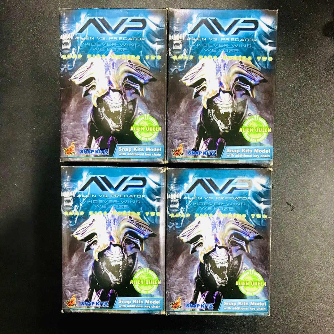 HOT TOYS SNAP KITS AVP ALIEN VS PPREDATOR SERIES 2 0 SET OF 8 Hobbies Toys Toys Games On
