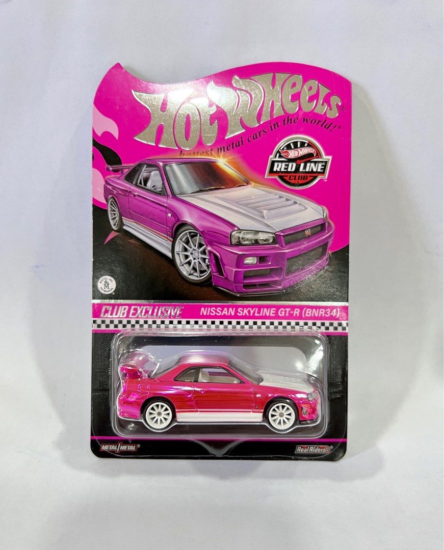 Hot Wheels RLC Pink Nissan Skyline GTR R Hobbies Toys Toys Games On Carousell