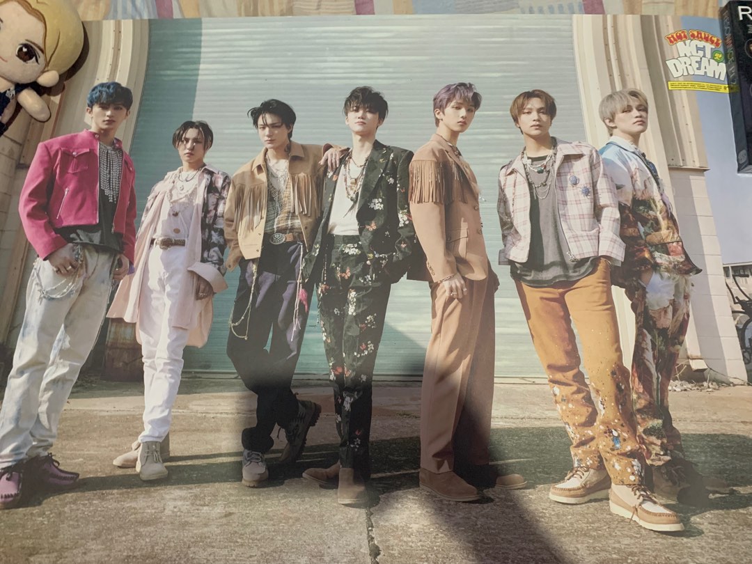 Nct Dream Hot Sauce Poster Chilling Version Hobbies Toys Memorabilia Collectibles K Wave