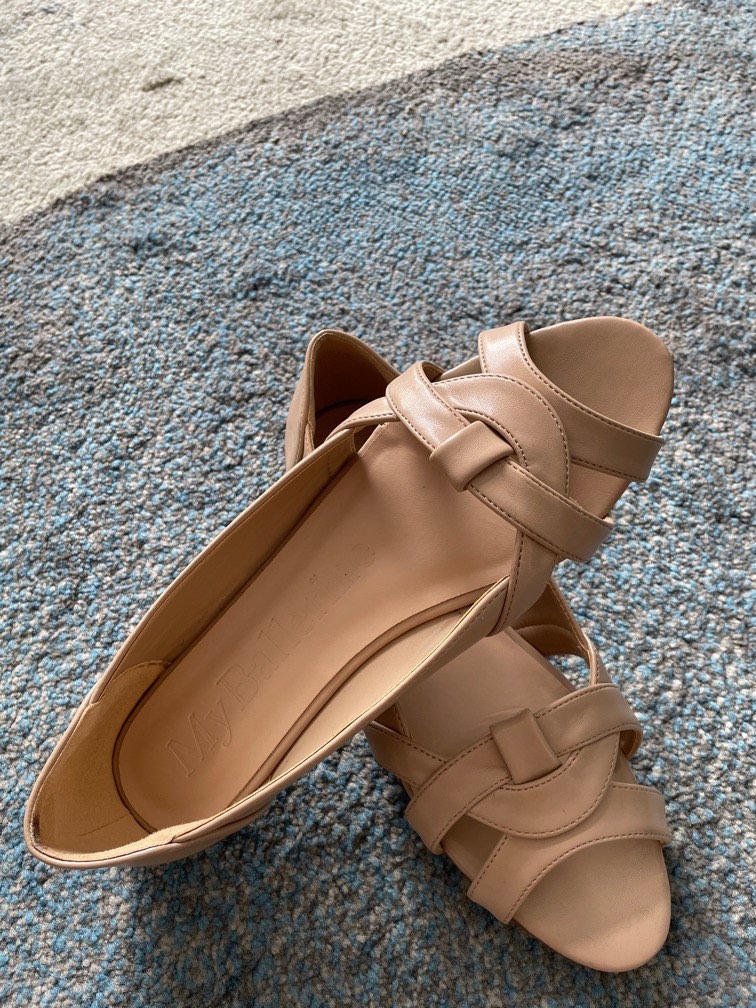 My Ballerine Nude Flats Women S Fashion Footwear Flats On Carousell
