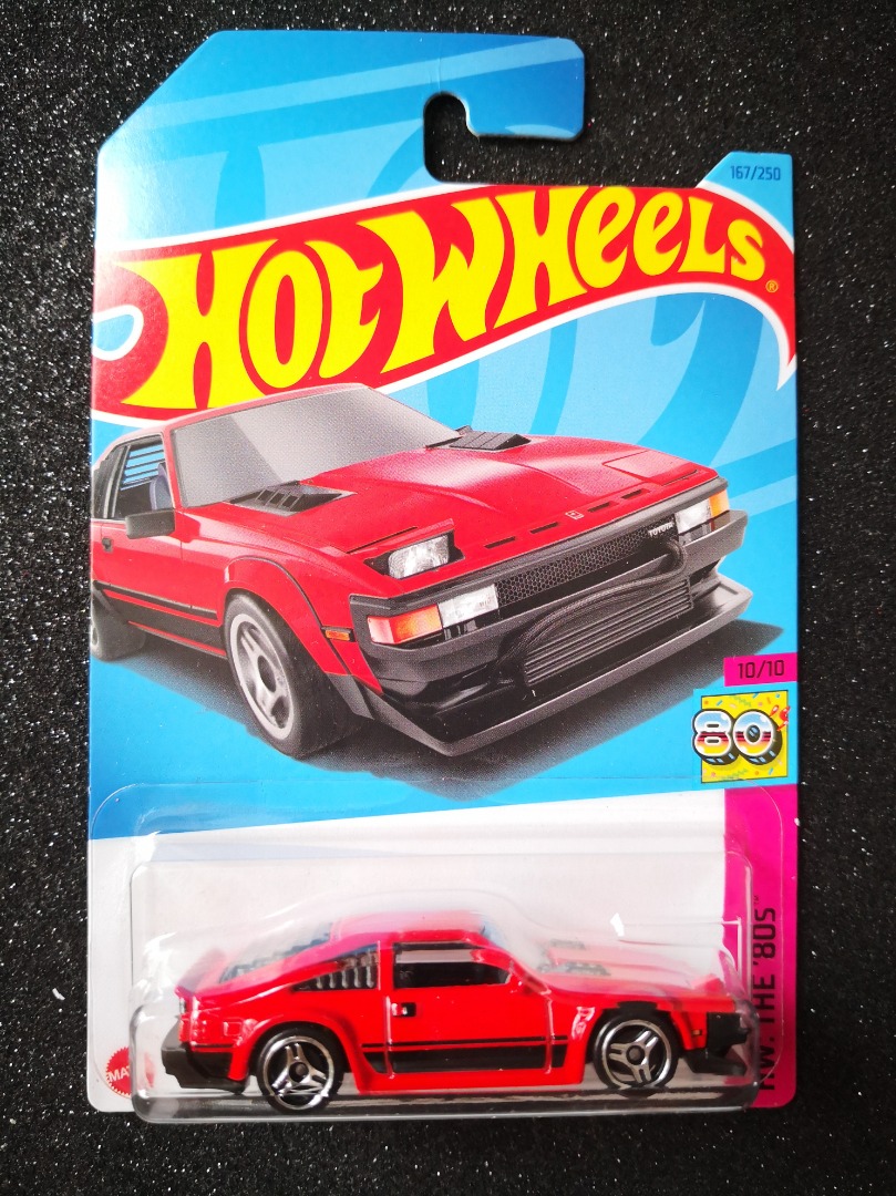 Hot Wheels Toyota Supra First Edition Red Minor J Hook Crease Hobbies Toys Toys Games