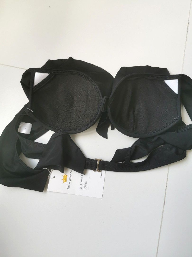 Sexy Black Bikini With Frills Bnib Women S Fashion Swimwear