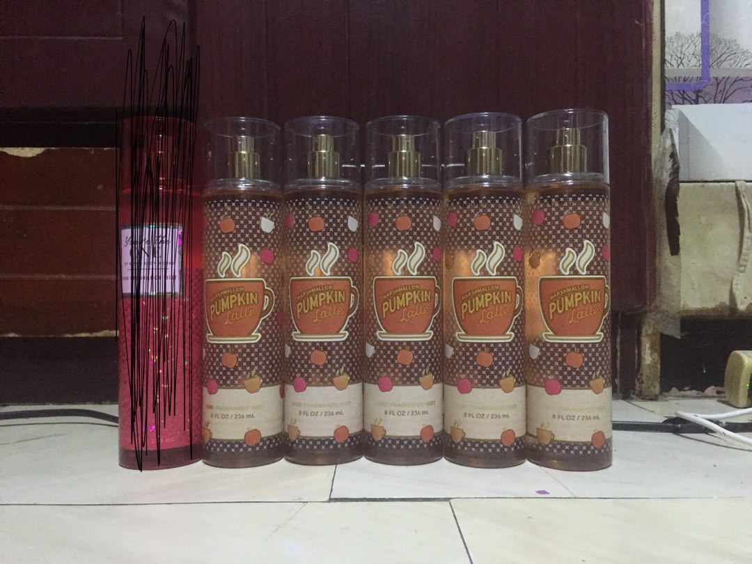 Bbw Marshmallow Pumpkin Latte Beauty Personal Care Fragrance