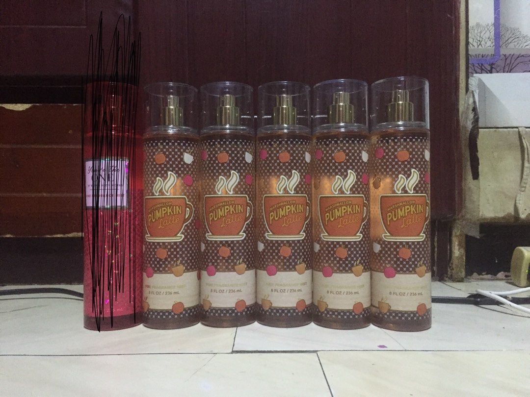 Bbw Marshmallow Pumpkin Latte Beauty Personal Care Fragrance