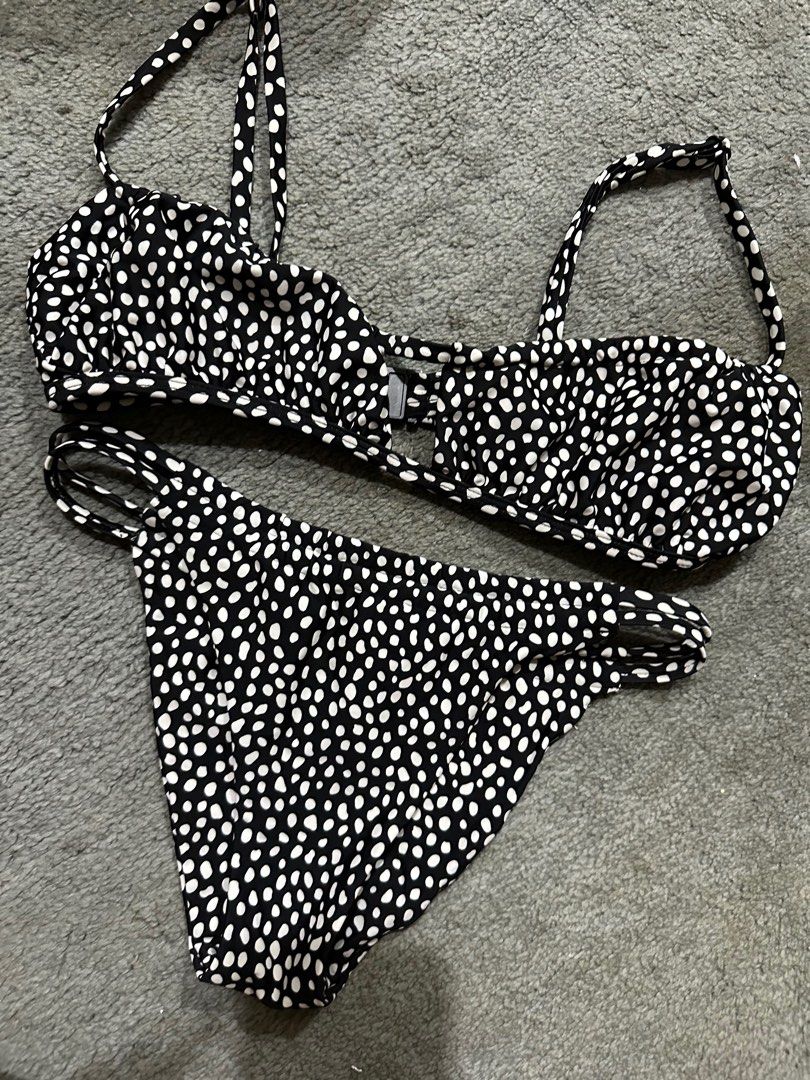 Blackbough Swim Black Flint Paige Bikini Swimsuit On Carousell