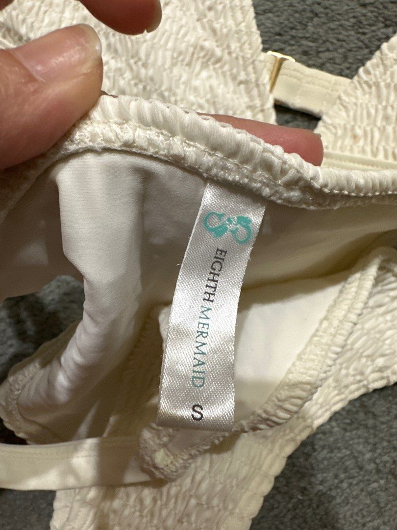 Eighth Mermaid White Curtis Bikini On Carousell