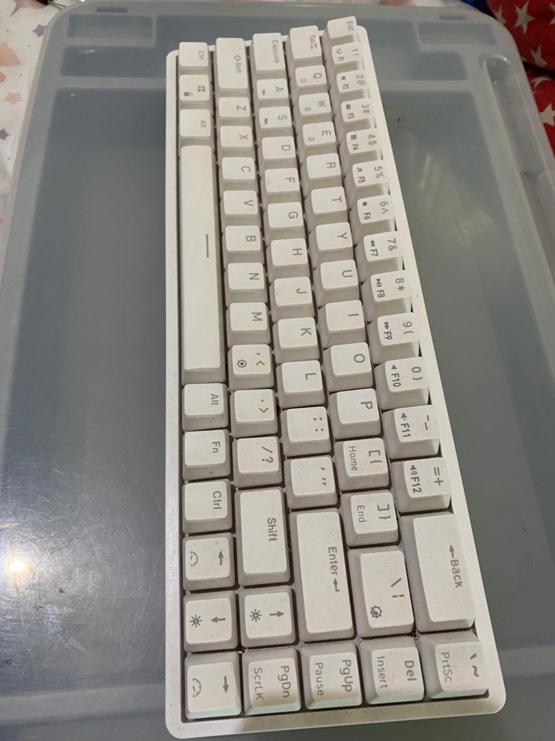 Rk Hot Swappable Mechanical Keyboard Rgb Red Switch Computers Tech Parts Accessories