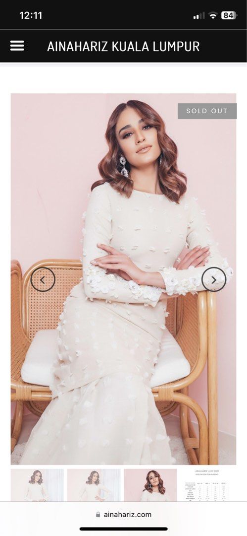 Ainahariz Kurung S Nude Women S Fashion Muslimah Fashion Baju Kurung