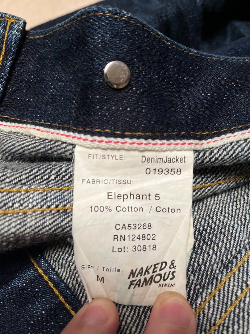 Naked Famous Denim Jacket Men S Fashion Coats Jackets And