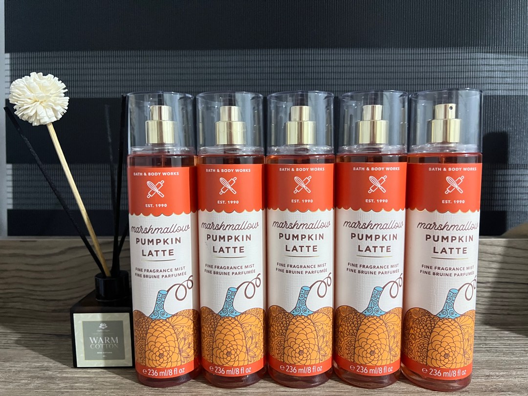 BBW Marshmallow Pumpkin Latte Bakeshop Collection On Carousell