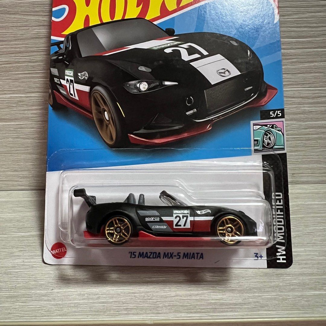 Hot Wheels Hotwheels HW MODIFIED 15 MAZDA MX 5 MIATA 興趣及遊戲 玩具 遊戲類 Carousell