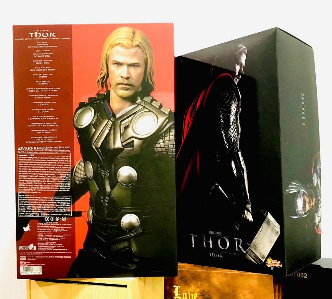 HOT TOYS MMS MARVEL STUDIO THOR MOVIE SERIES THOR CHRIS HEMSWORTH Hobbies Toys Toys
