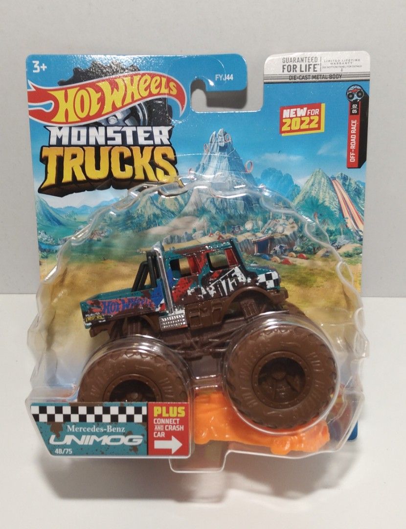 Hot Wheels Monster Trucks Mercedes Benz Unimog Scale Mt Hobbies Toys Toys Games
