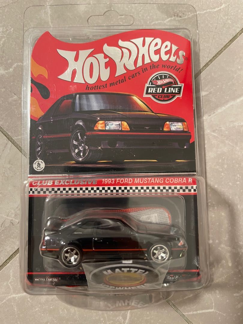 hotwheels hot wheels rlc ford mustang 1993 cobra R 興趣及遊戲 玩具 遊戲類 Carousell