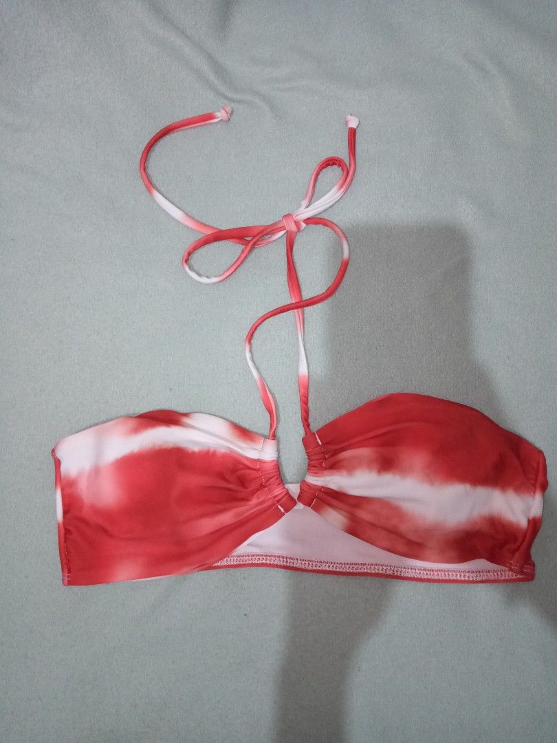 Shein 3 Piece Bikini Set Two Way Bikini Top And Bottom With Cover S Semi Medium On Carousell