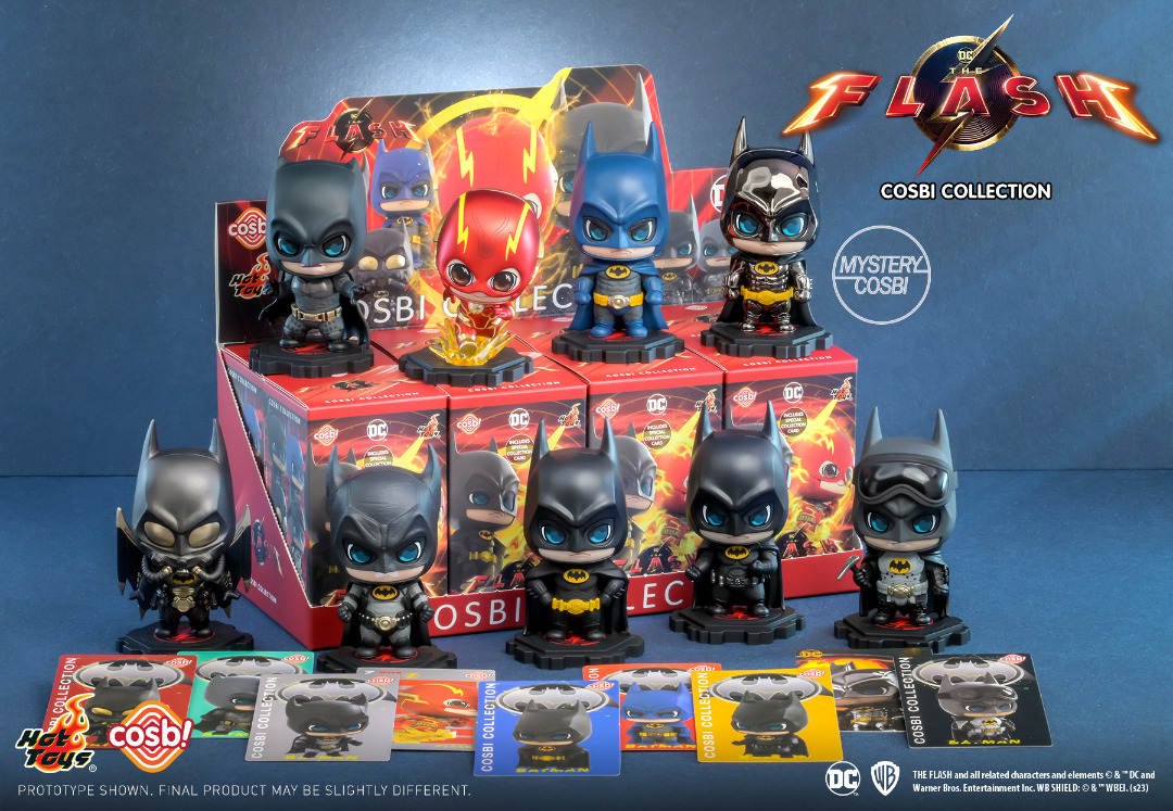 全新 原盒盲盒 Blind Box Whole Box Hottoys Hot Toys Cosbi Bobble Head Collection DC 蝙蝠俠 Batman CBX120