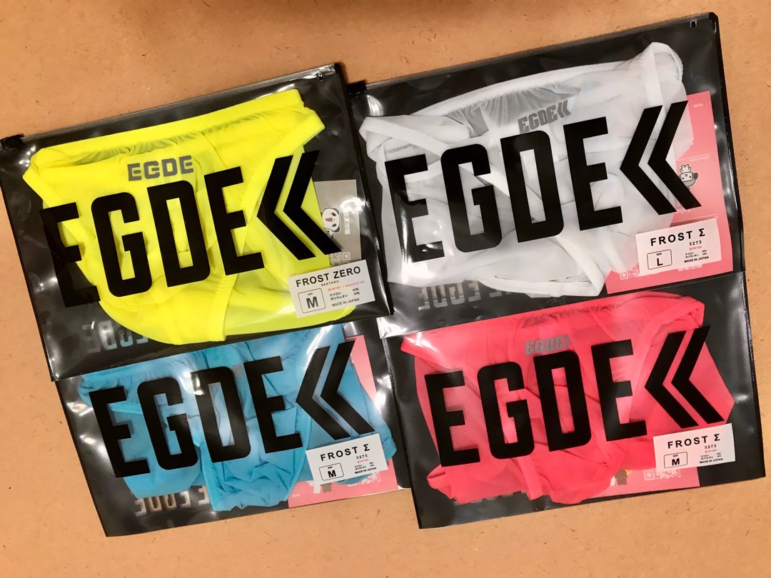 EGDE Frost 男裝內褲 比堅尼 透視 性感 瑩光黃 透白 紅 藍 Bikini see through summer 夏日 not GX3 made in Japan 日本制 男裝