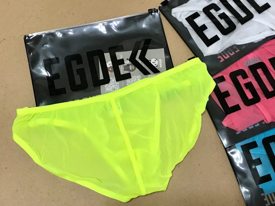 EGDE Frost 男裝內褲 比堅尼 透視 性感 瑩光黃 透白 紅 藍 Bikini see through summer 夏日 not GX3 made in Japan 日本制 男裝