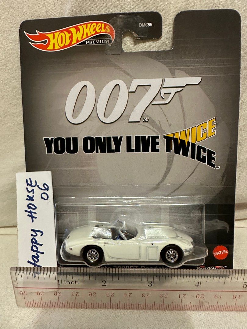 Hot Wheels Toyota Of James Bond Movie You Only Live Twice James Bond Small Model Car