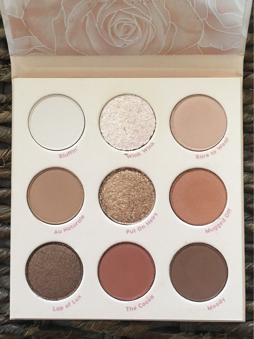 Colourpop Nude Mood Eyeshadow Palette On Carousell