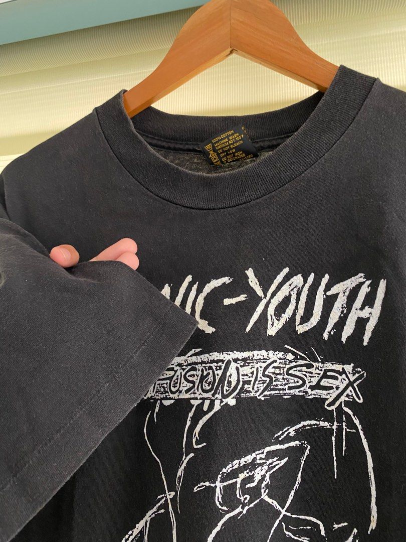 Sonic Youth 1995 Confusion Is Sex Men S Fashion Tops Sets Tshirts Polo Shirts On Carousell