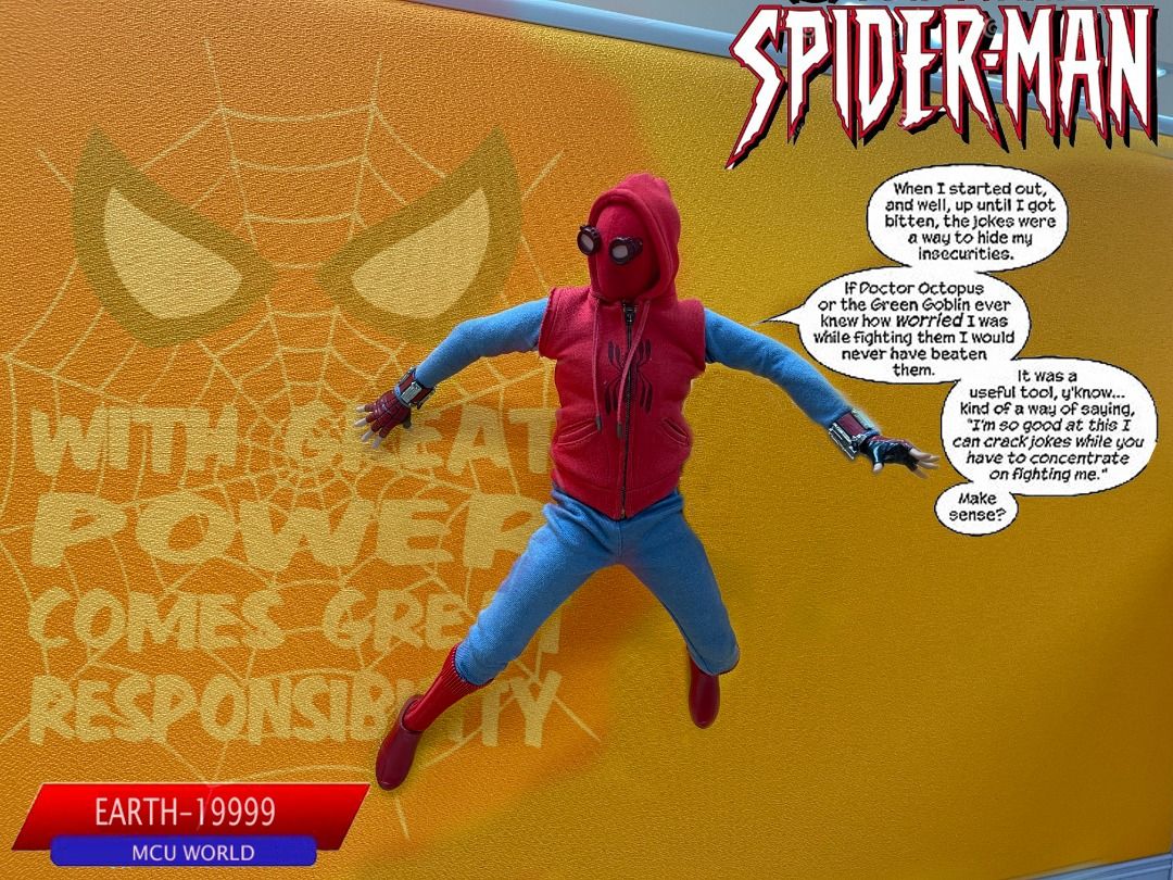 Hot Toys Spider Man Homemade Suit Hobbies Toys Toys Games On Carousell