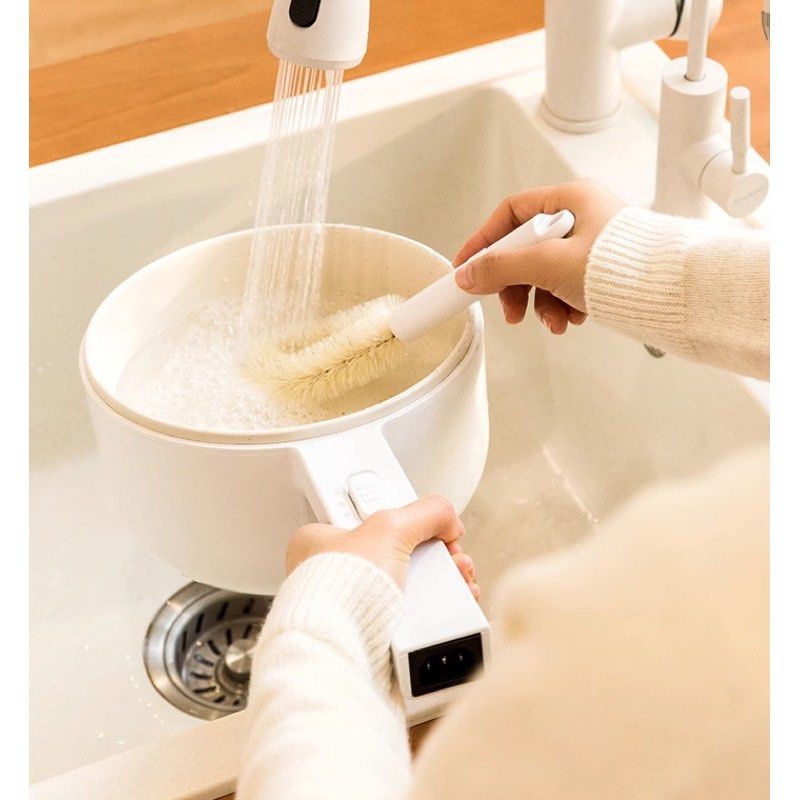 Olayks Multi Function Mini Electric Cooker Hot Pot Noodle Pot Electric Rice Cooker Soup Pot L