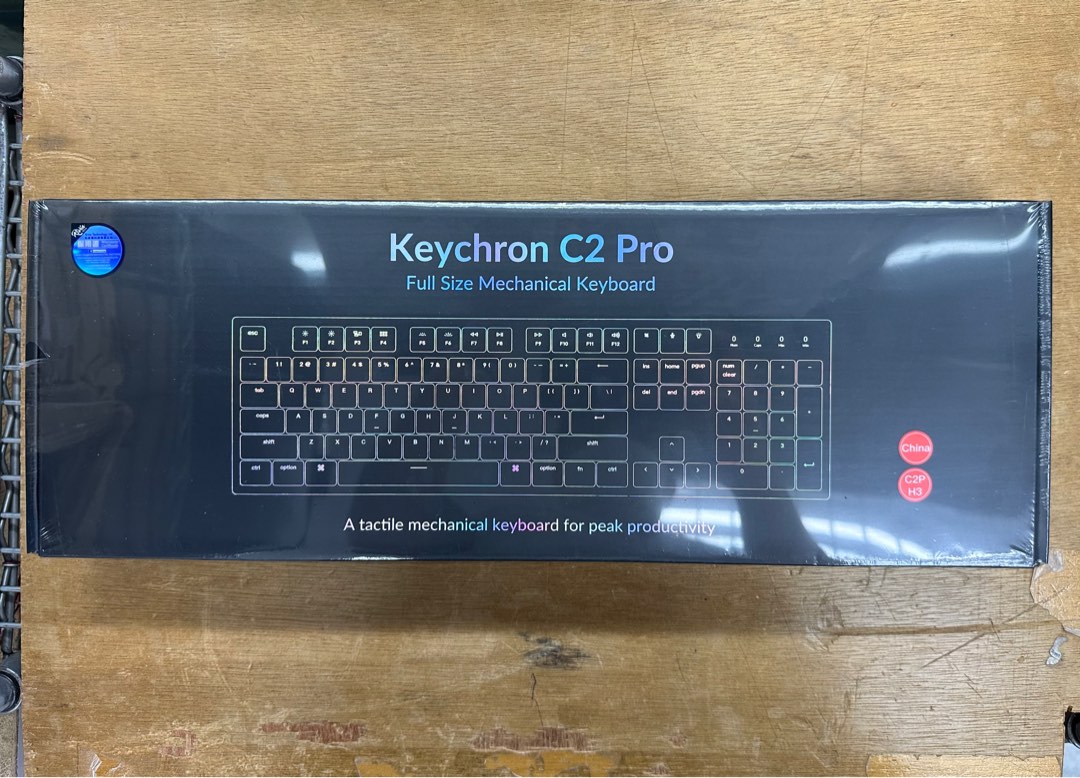 全新行貨 Keychron C2 Pro RGB Hot Swappable 有線機械鍵盤 C2PH1 紅軸 C2PH3 茶軸 電腦科技 電腦周邊及配件 電腦鍵盤及相關
