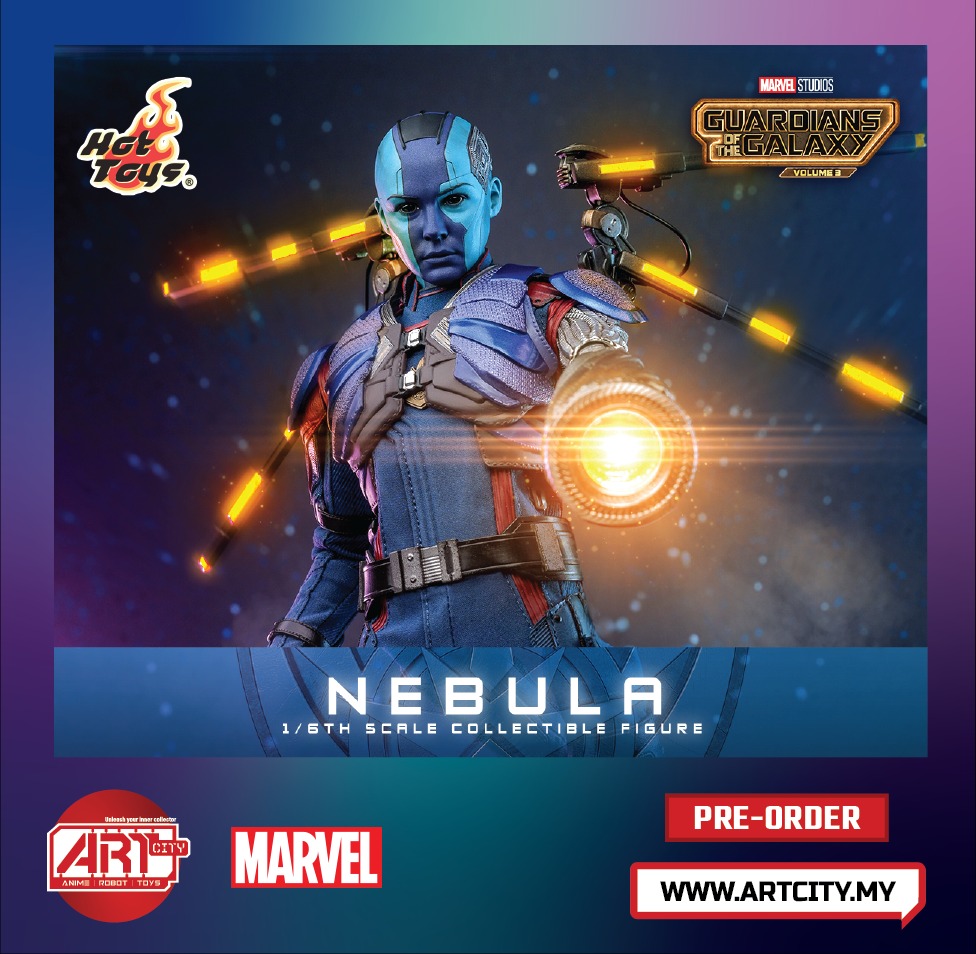 Hot Toys Nebula Guardians Of The Galaxy Vol Th Scale MMS Hobbies Toys Toys