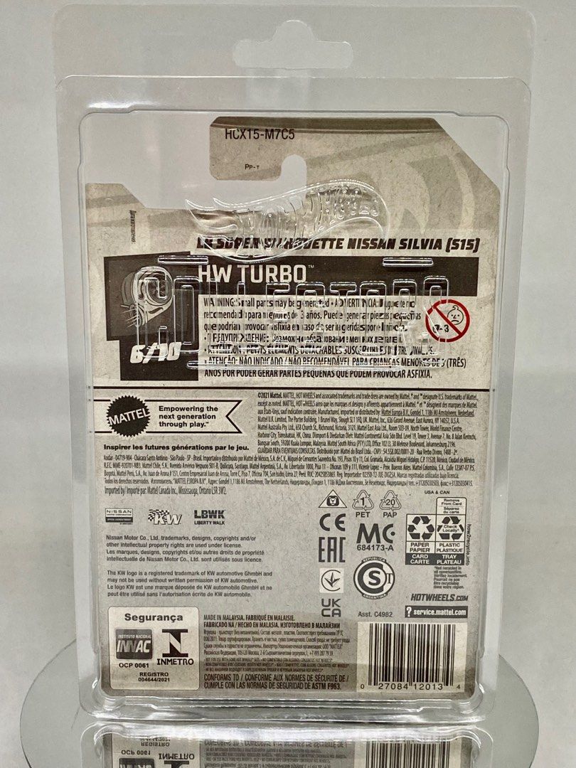 Hot Wheels Liberty Walk Lbwk Super Silhouette Nissan Silvia S Yellow