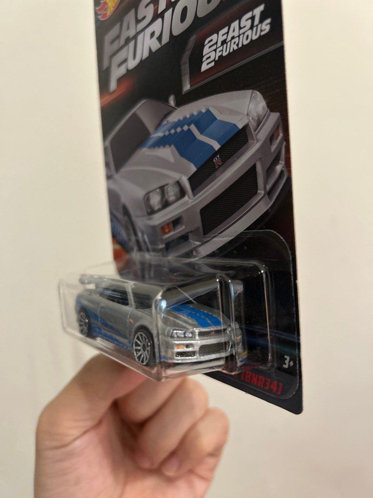 Hot Wheels Nissan Skyline GT R R Brian Fast And Furious Hobbies