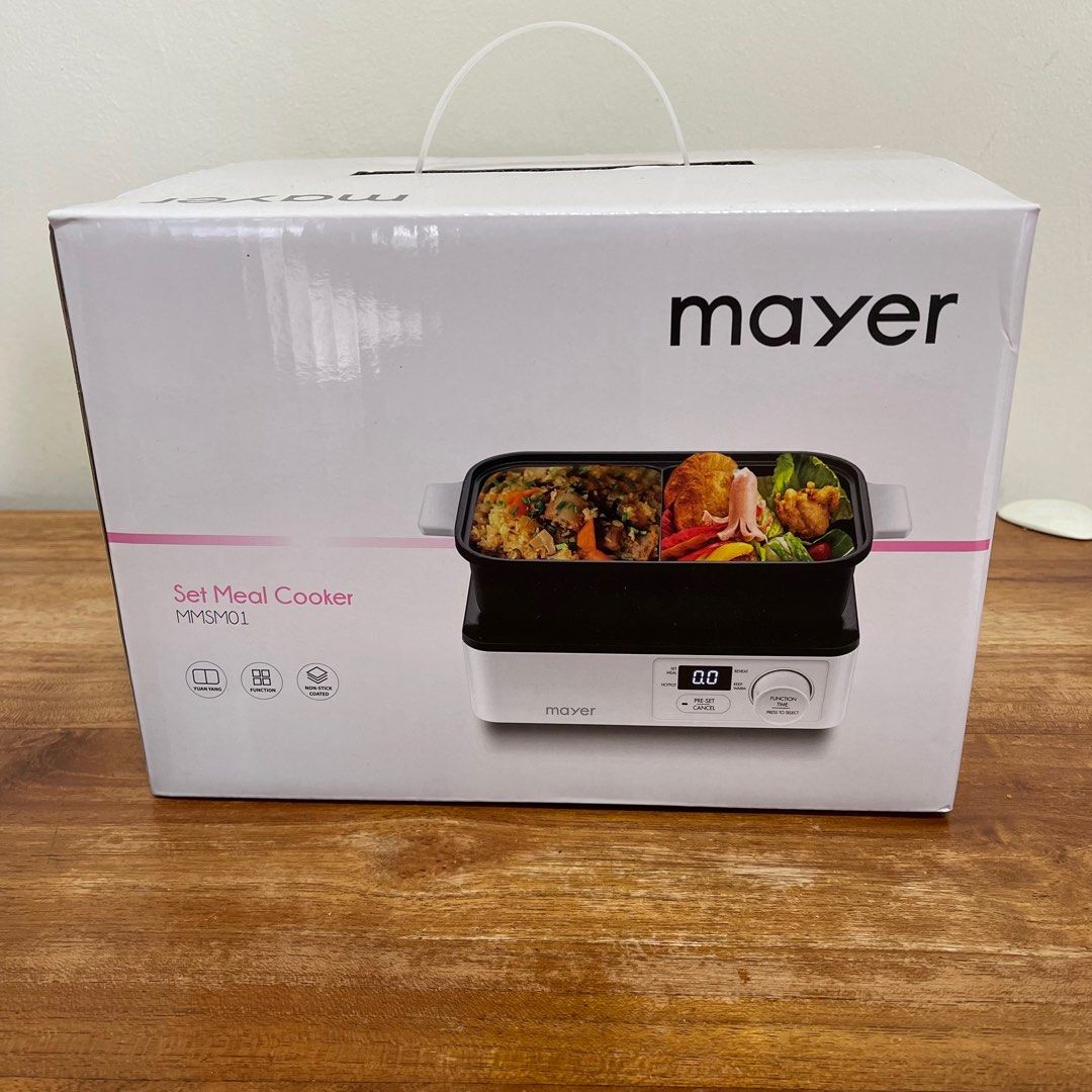 Mayer L Personal Set Meal Cooker With Non Stick Yuan Yang Pot Mmsm Yuan Yang Hot Pot