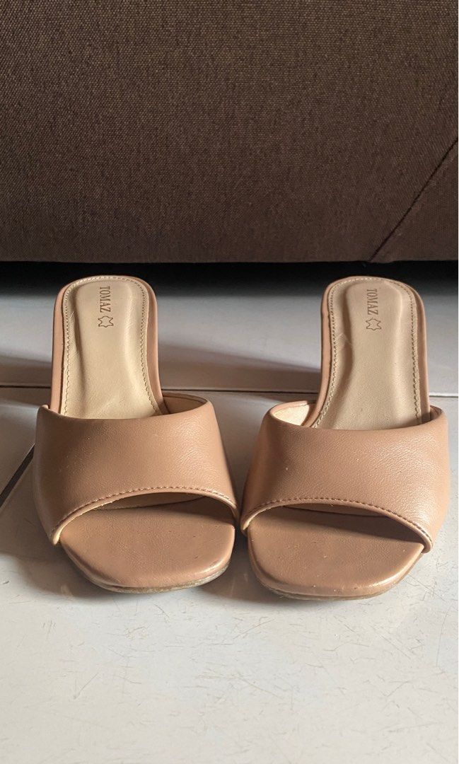 Tomaz Nude Heels Women S Fashion Footwear Heels On Carousell