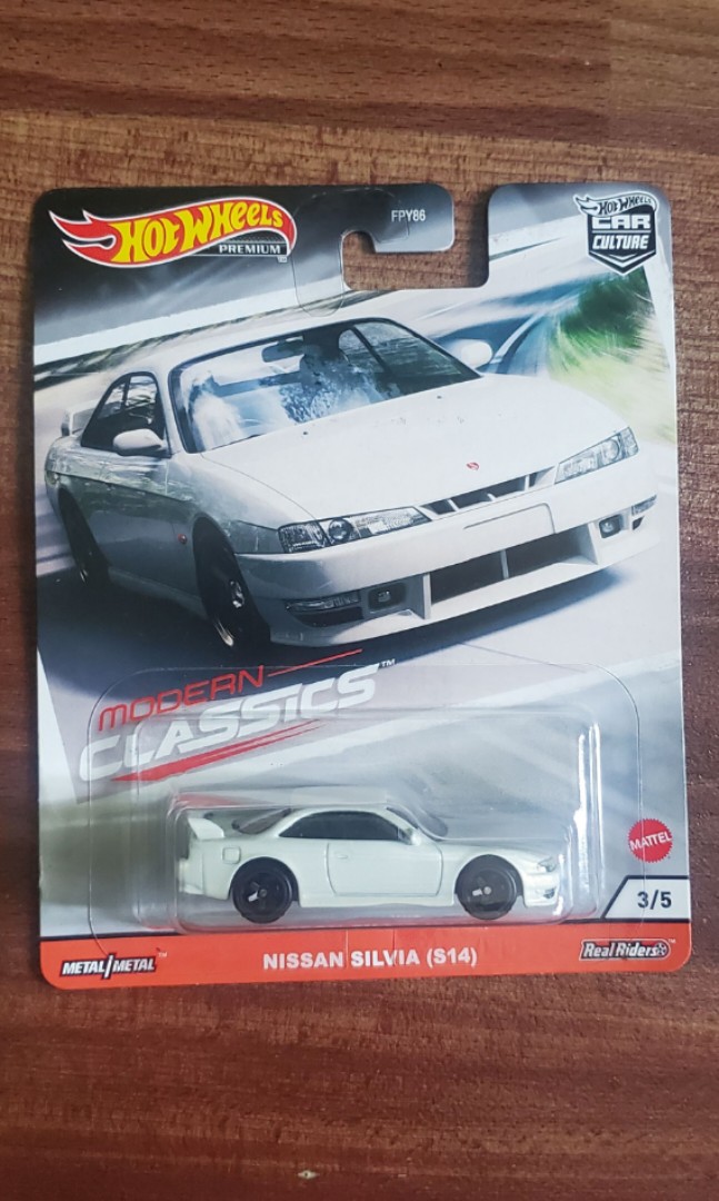 Hotwheels Premium Nissan Silvia S14 Hobbies Toys Collectibles