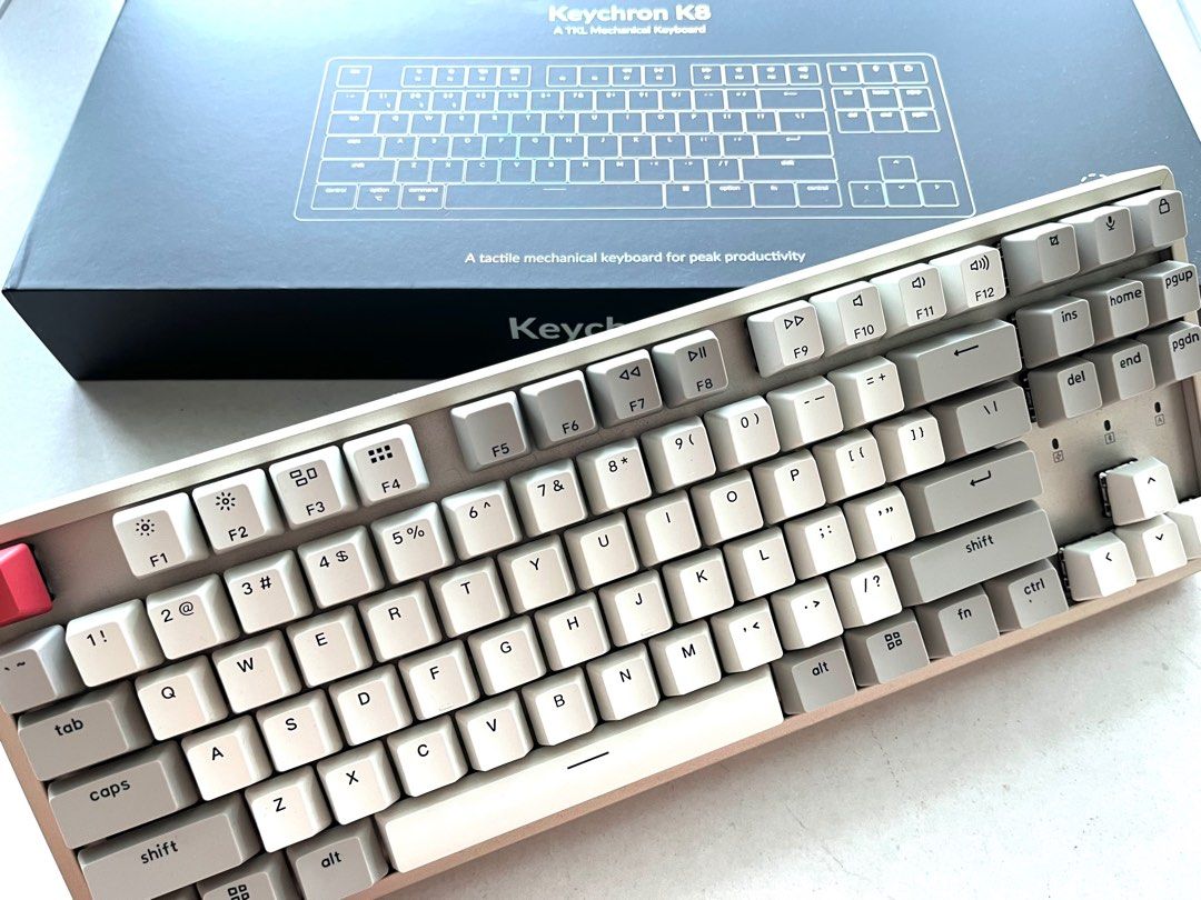 Keychron K Hot Swappable Wireless Mechanical Keyboard Computers Tech Parts Accessories