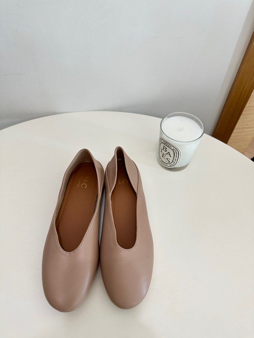 Nude Flats Women S Fashion Footwear Flats On Carousell