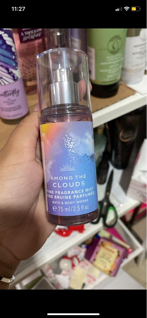 Body Mist Bbw Gingham Warm Vanilla Sugar Among The Clouds On Carousell