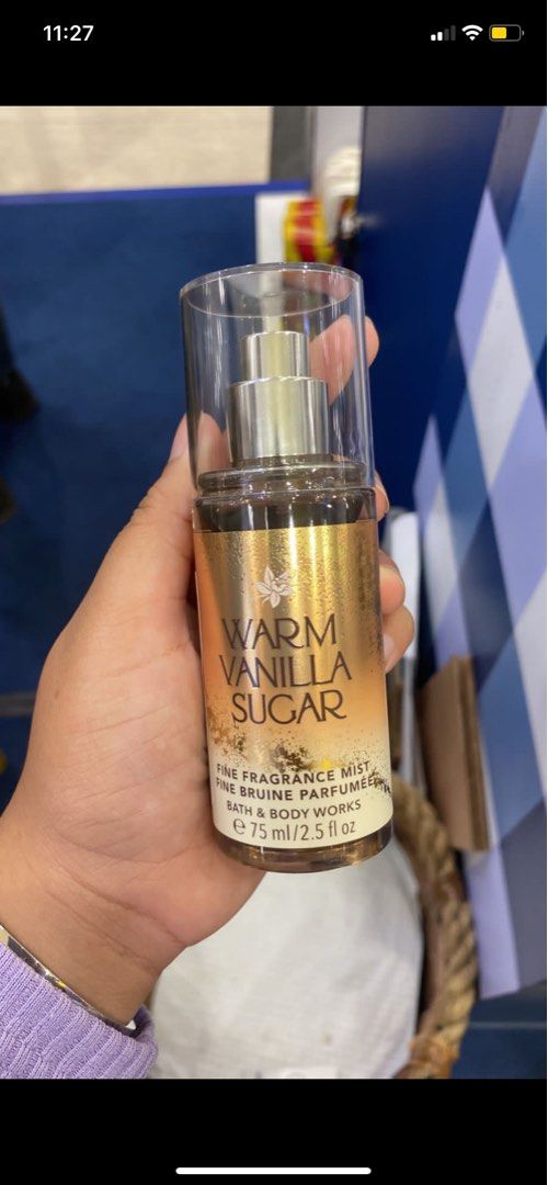 Body Mist Bbw Gingham Warm Vanilla Sugar Among The Clouds On Carousell