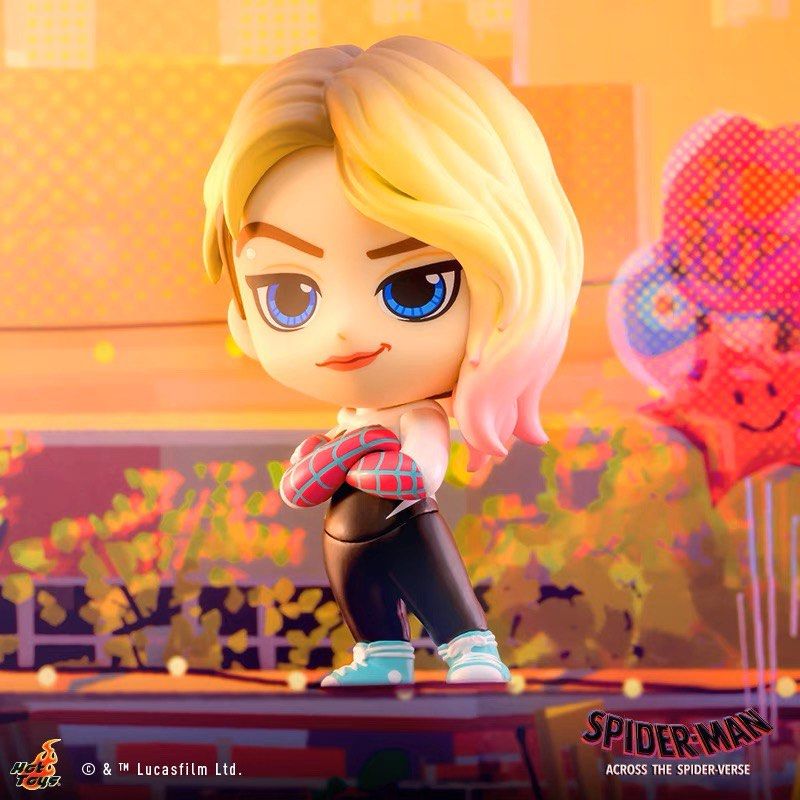 Hot Toys Debuts Spider Man Across The Spider Verse Cosbaby S Miles Morals Spider Man 2099